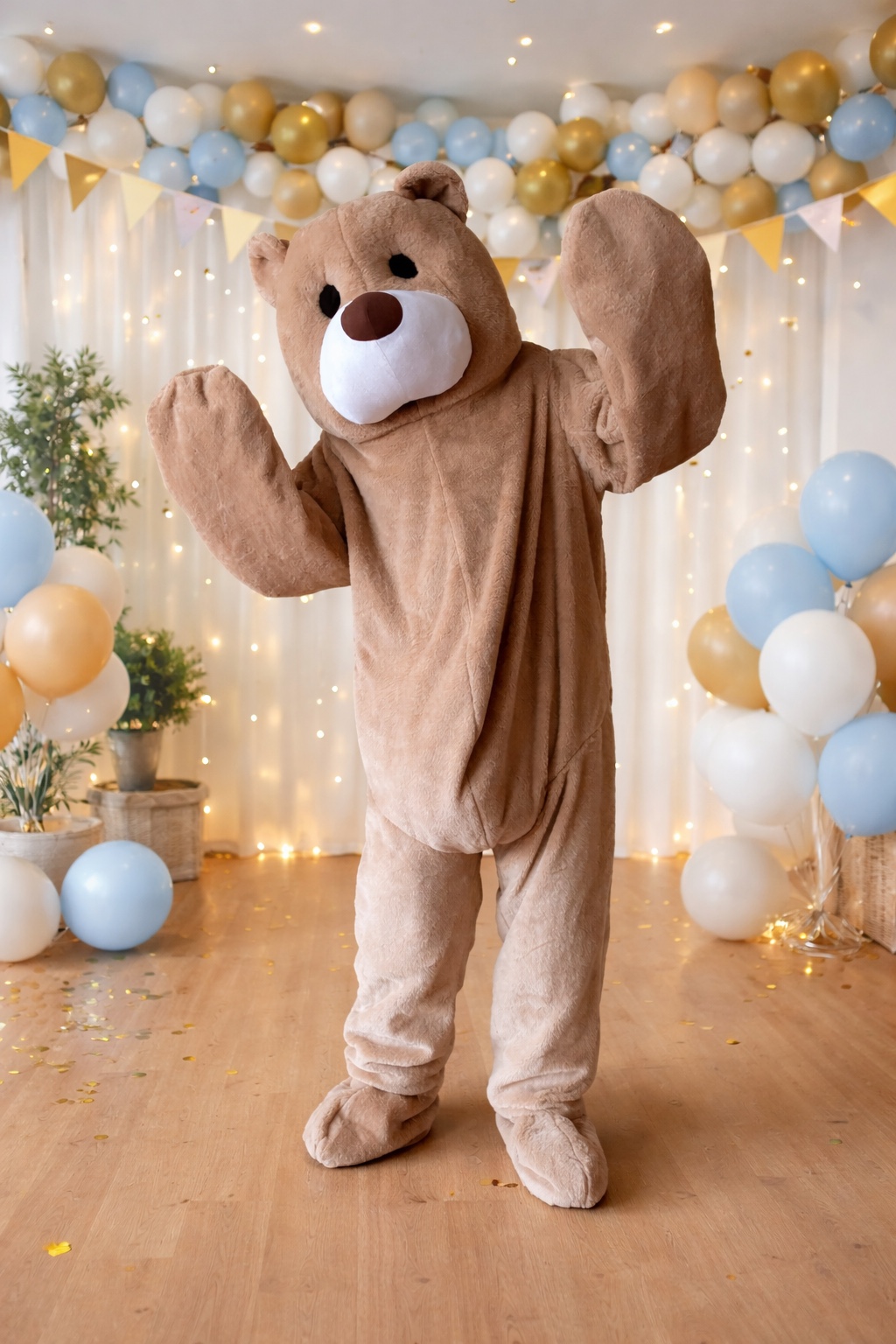 Grand ours, mascotte proposée par MascottesEven68